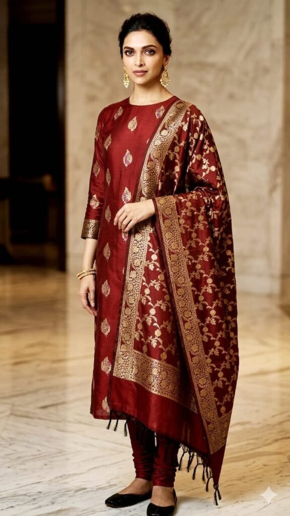 Silk suit