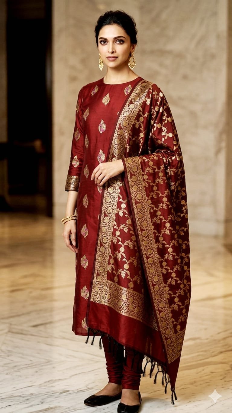 Silk suit