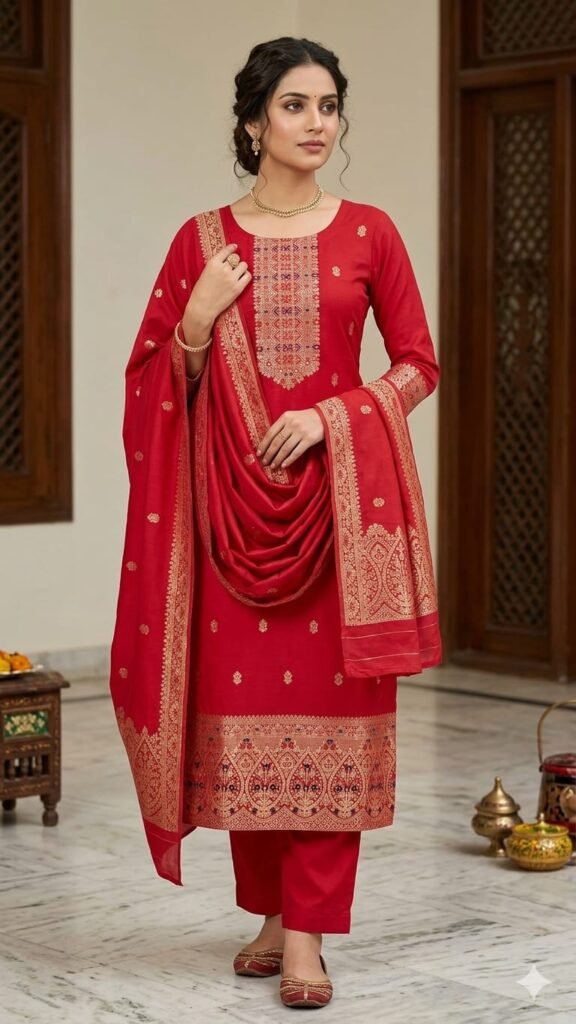 Pure Viscos Jacquard Suit