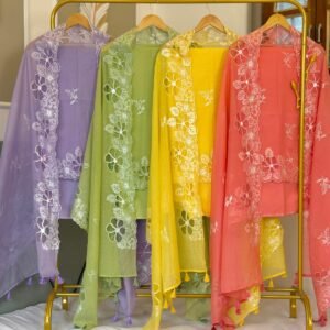 Chanderi Silk Suit