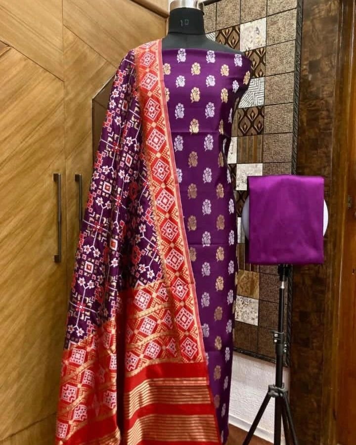 Banarasi Silk Suit