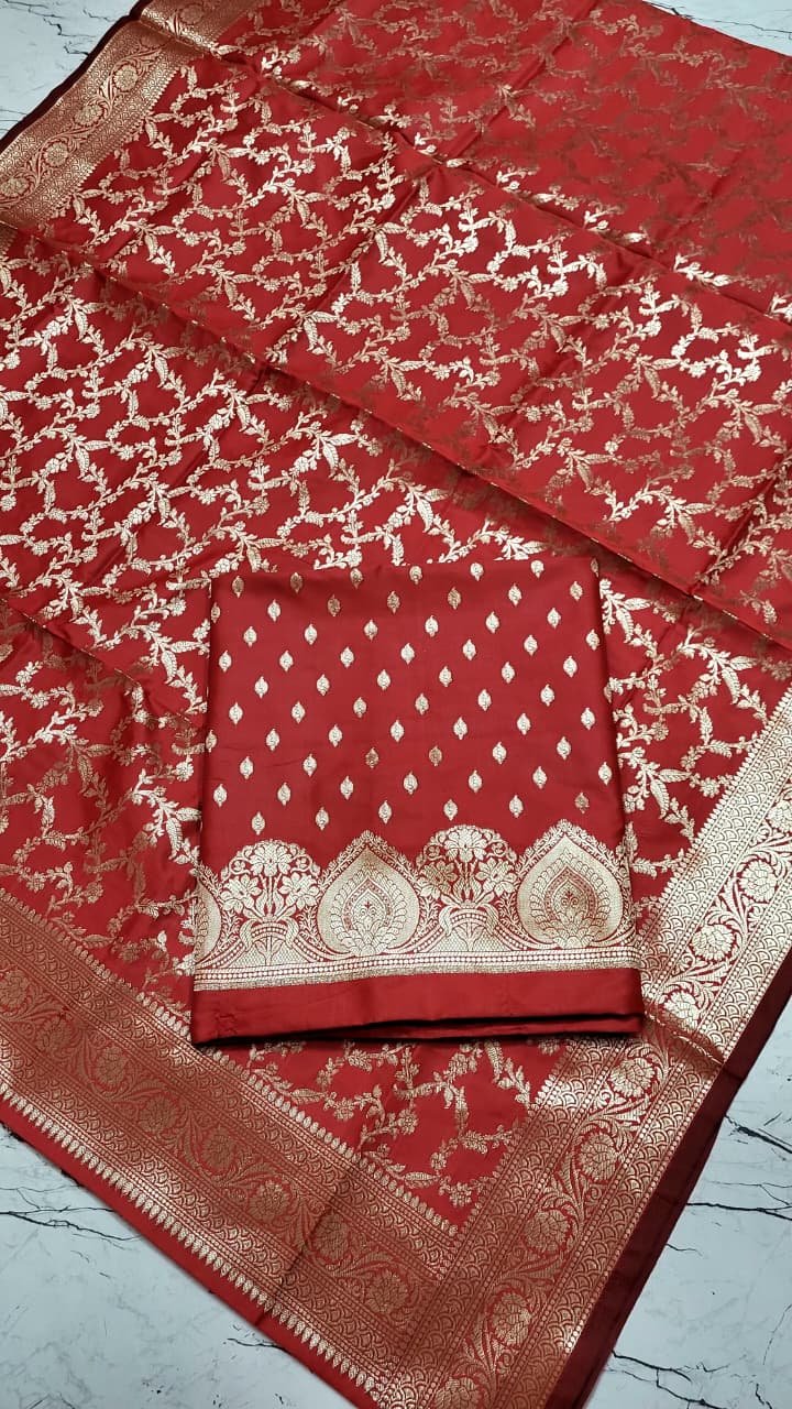 Silk katan zari weaving katban design